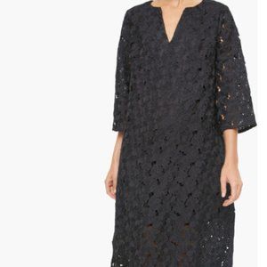 Tuckernuck Black V-Neck Lace Jamie Dress